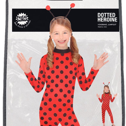 Lieveheersbeestje Kostuum Meisje - Partywinkel - 8434077785614