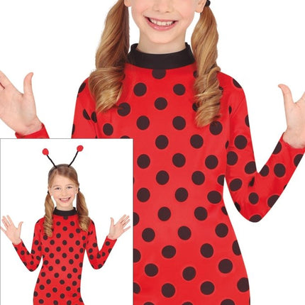 Lieveheersbeestje Kostuum Meisje - Partywinkel - 8434077785614