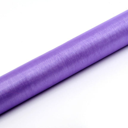 Lila Organza Stof 36cm 9m van Partydeco koop je bij Partywinkel