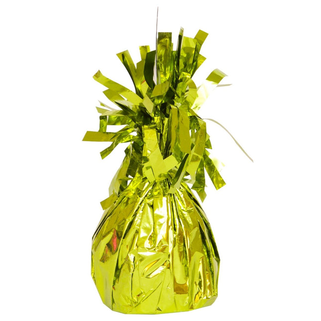 Lime Groene Ballon Gewicht 21cm van Unique koop je bij Partywinkel