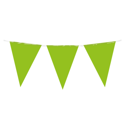 Lime Groene Slinger 10m - Partywinkel - 8716764235832