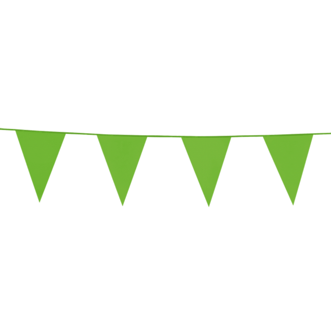 Lime Groene Slingers 10m - Partywinkel - 5712735009276