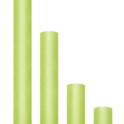 Lime Groene Tule Rol 15cm 9m van Partydeco koop je bij Partywinkel