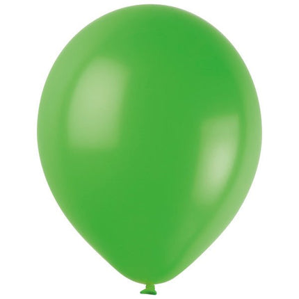 Limegroene Ballonnen 30cm 50st van Unique koop je bij Partywinkel