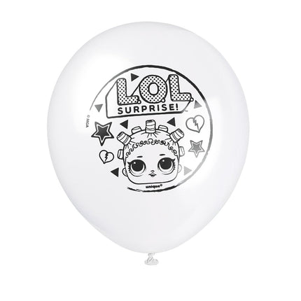 Lol Surprise Ballonnen 30cm 8st van Unique koop je bij Partywinkel