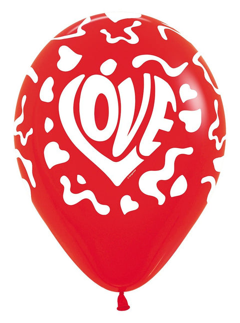 Love Ballonnen 30cm 25st van Sempertex koop je bij Partywinkel