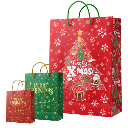 Torba prezentowa L - X-mas