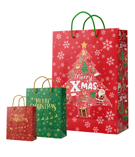 Torba prezentowa L - X-mas