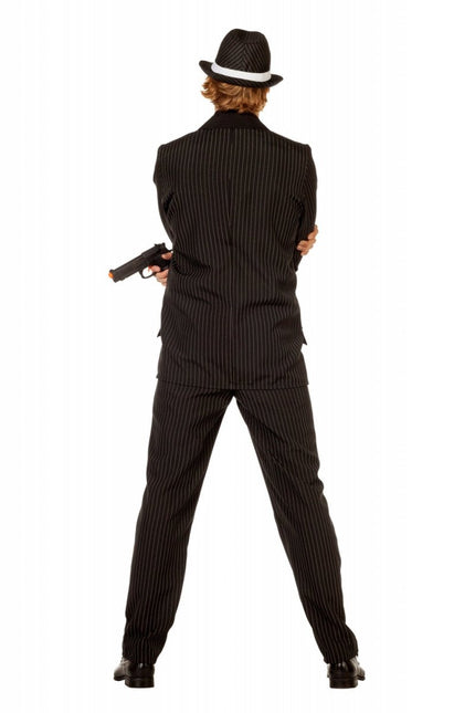 Maffia Kostuum Zwart Wit van Wilbers & Wilbers koop je bij Partywinkel