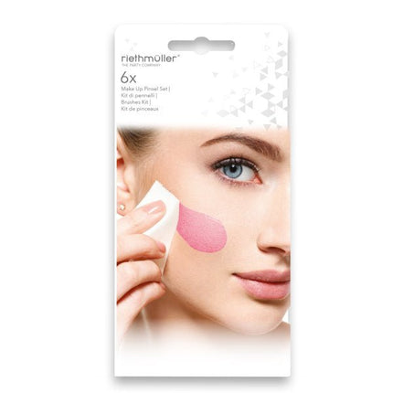 Make Up Sponsjes Wit 6st van Riethmueller koop je bij Partywinkel