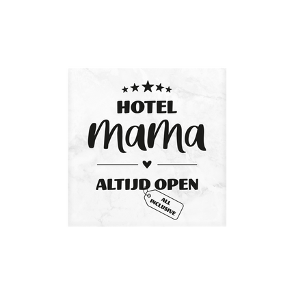 Hotel Mama Marble Coasters 10cm