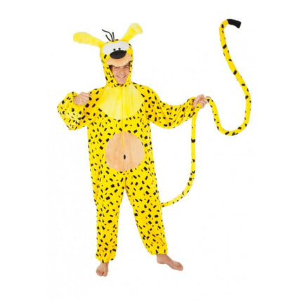 Kostium Marsupilami dla dorosłych z ogonem 2 m