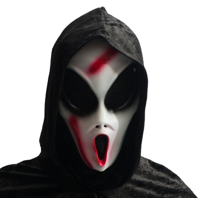 Masker Horror Alien van Partychimp koop je bij Partywinkel