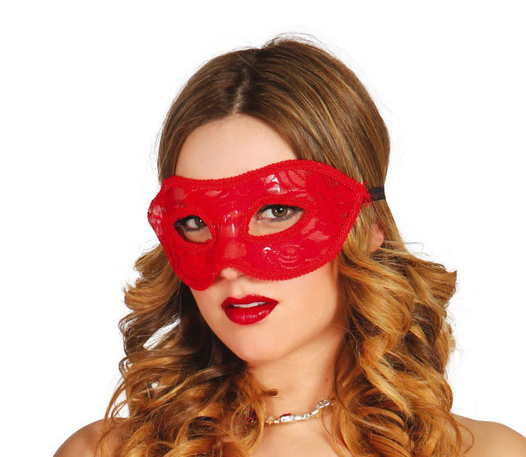 Masker Kant Rood van Fiestas Guirca koop je bij Partywinkel