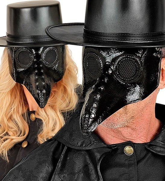 MASKER PEST DOKTER - HARD PLASTIC van Widmann koop je bij Partywinkel