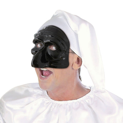 Masker Pulcinella Zwart van Widmann koop je bij Partywinkel