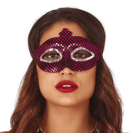 Masker Zwart Roze van Fiestas Guirca koop je bij Partywinkel