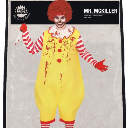 Mc Killer Halloween Kostuum Heren L van Fiestas Guirca koop je bij Partywinkel