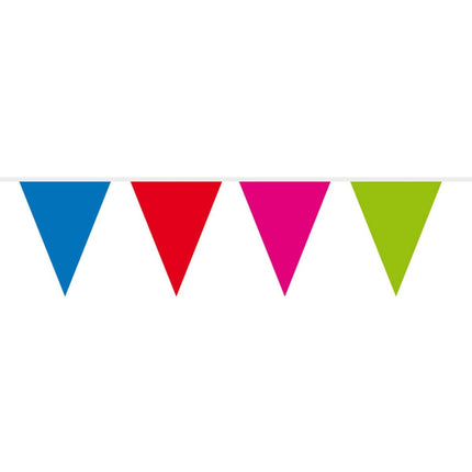 Meerkleurige Mini Vlaggenlijn - 3 meter van Folat koop je bij Partywinkel