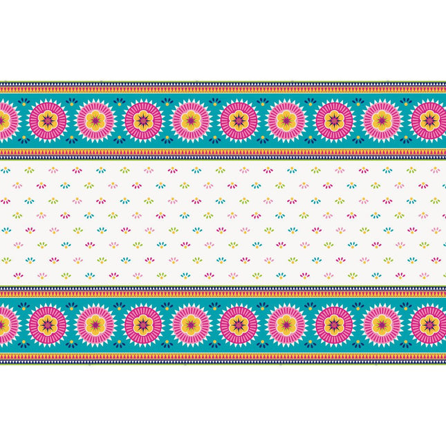 Mexicaans Tafelkleed Boho 2,13m van Unique koop je bij Partywinkel