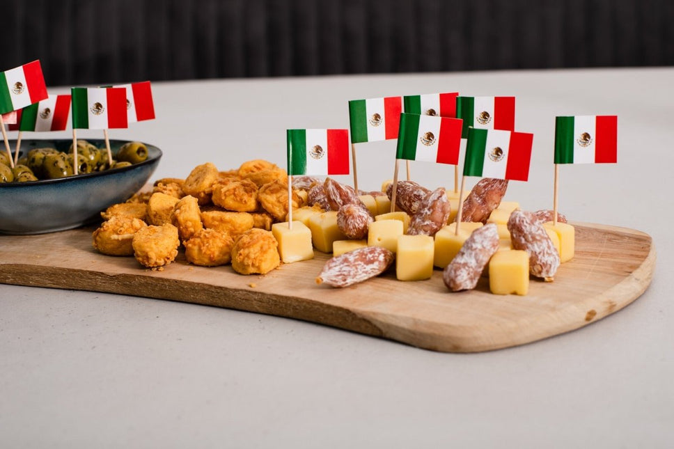 Mexico Cocktailprikkers Mexico 6cm 50st van WeFiesta koop je bij Partywinkel