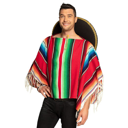 Mexico Poncho 1,2m van Boland koop je bij Partywinkel