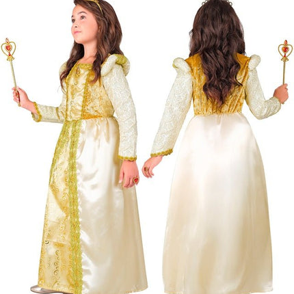 Middeleeuwse Koningin Kind Kostuum van Widmann koop je bij Partywinkel
