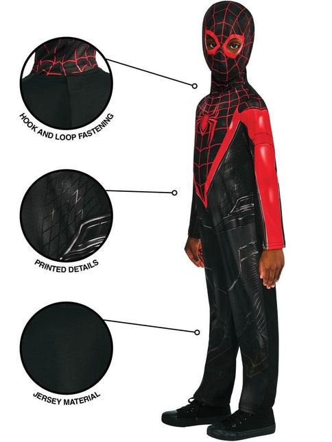 Miles Morales Gamerverse Kostuum Kind van Rubies koop je bij Partywinkel