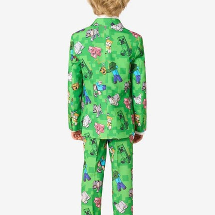 Minecraft Kostuum Jongens Groen van Mojang koop je bij Partywinkel