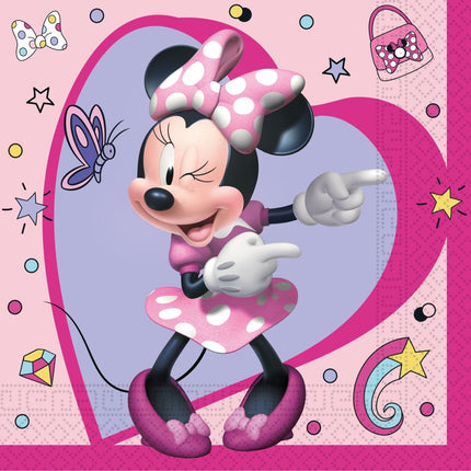 Minnie Junior Servetten 33cm 20st van Procos koop je bij Partywinkel