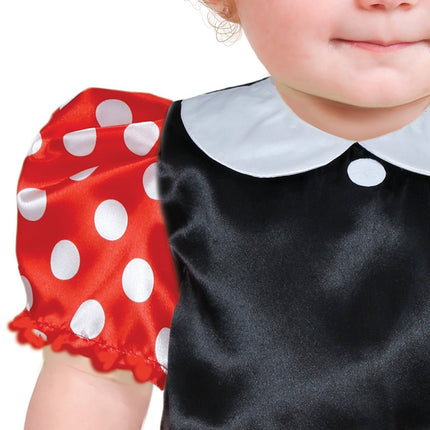 Minnie Mouse Kostuum Rood Wit Baby van Fiestas Guirca koop je bij Partywinkel