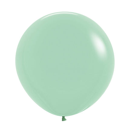 Mintgroene Ballonnen 61cm 3st van Sempertex koop je bij Partywinkel