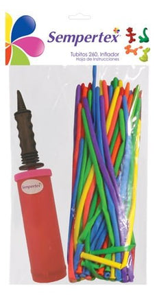 Modelleerballonnen met Ballonnenpomp 31 delig van Sempertex koop je bij Partywinkel