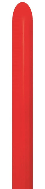 Modelleerballonnen Nozzle Up Red 5cm 152cm 50st van Sempertex koop je bij Partywinkel