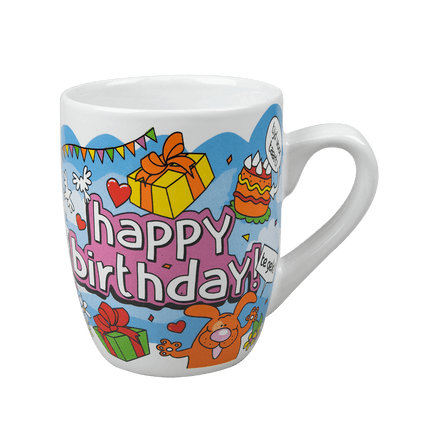 Mok Happy Birthday van Paper Dreams koop je bij Partywinkel