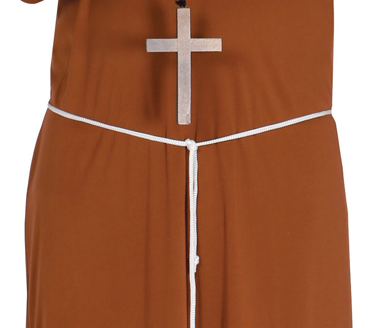 Monnik Kostuum Bruin Heren Monnik van Fiestas Guirca koop je bij Partywinkel