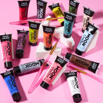 Moon Creations Face Paint Pink 12ml van Moon Creations koop je bij Partywinkel