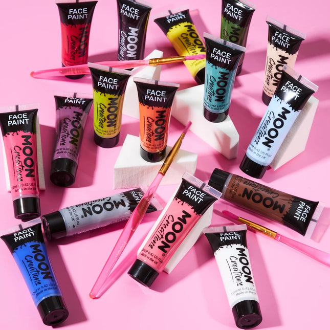 Moon Creations Face Paint Turquoise 12ml van Moon Creations koop je bij Partywinkel