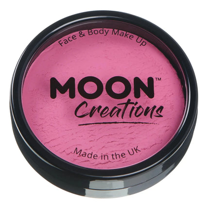 Moon Creations Pro Face Paint Cake Pots Bright Pink 36g van Moon Creations koop je bij Partywinkel