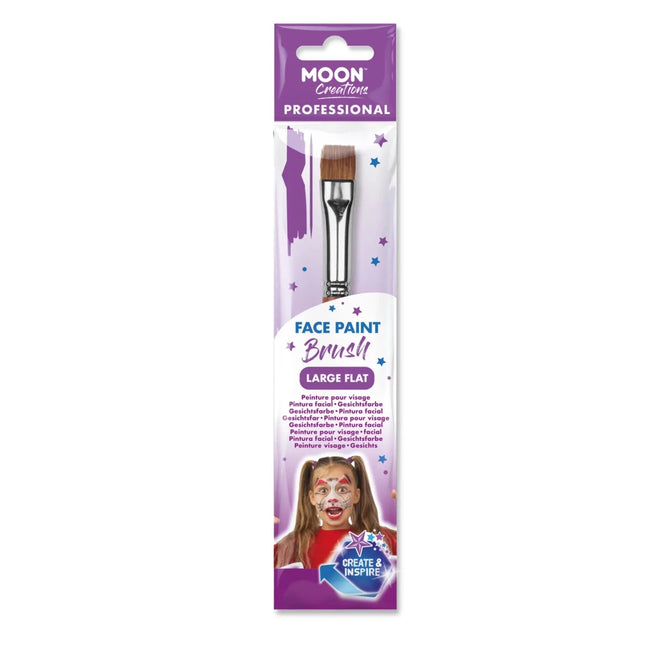Moon Creations Professional Brush Large Flat van Moon Creations koop je bij Partywinkel