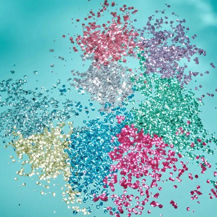 Moon Glitter Bio Chunky Glitter Dark Rose 3g van Moon Creations koop je bij Partywinkel