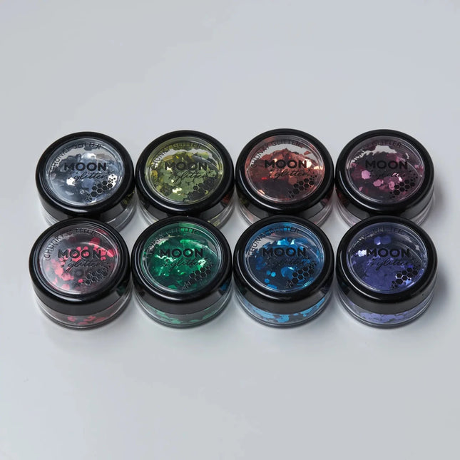 Moon Glitter Classic Chunky Glitter Gold 3g van Moon Creations koop je bij Partywinkel