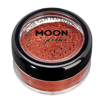 Moon Glitter Classic Ultrafine Glitter Dust Copper Bronze 5g van Moon Creations koop je bij Partywinkel