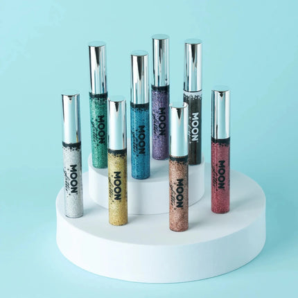 Moon Glitter Glitter Eye Liner Rose Gold 10ml van Moon Creations koop je bij Partywinkel