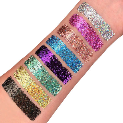 Moon Glitter Holographic Fine Glitter Gel Purple 12ml van Moon Creations koop je bij Partywinkel