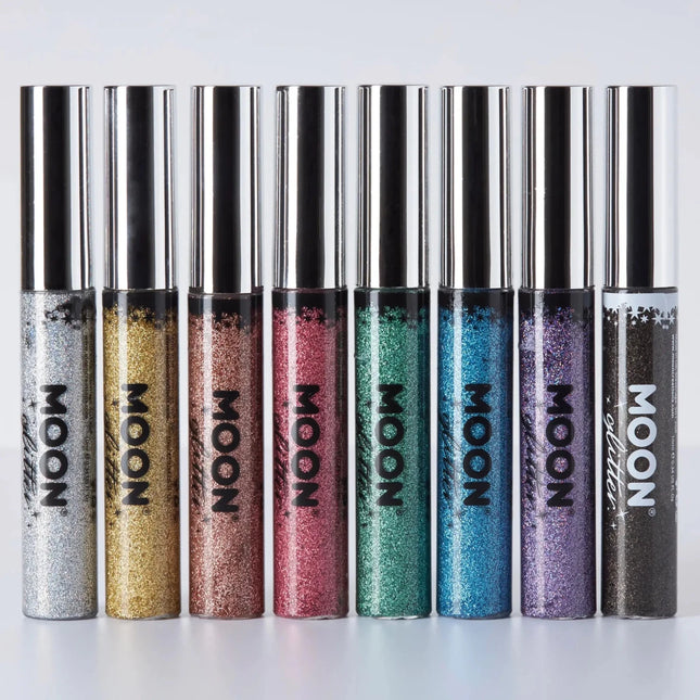Moon Glitter Holographic Glitter Eye Liner Purple 10ml van Moon Creations koop je bij Partywinkel