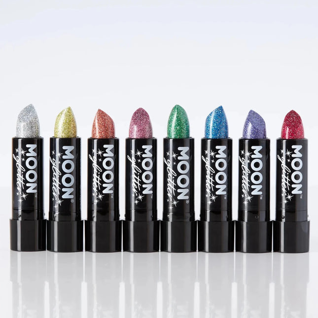 Moon Glitter Holographic Glitter Lipstick Red 4.2g van Moon Creations koop je bij Partywinkel