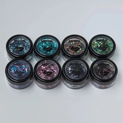 Moon Glitter Mystic Bio Chunky Glitter Shamrock 3g van Moon Creations koop je bij Partywinkel