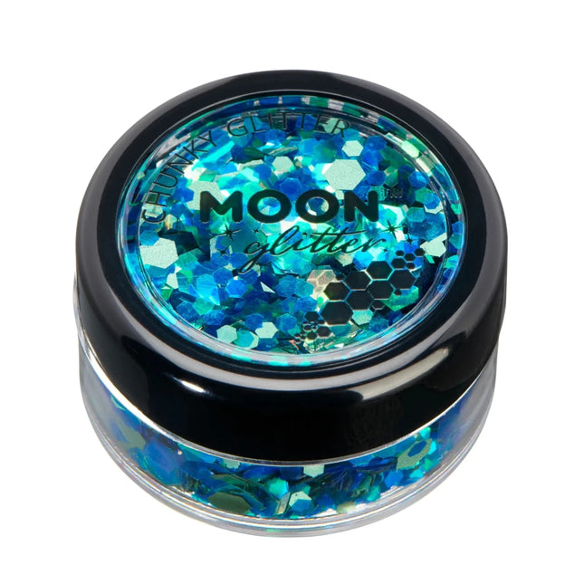 Moon Glitter Mystic Chunky Glitter Atlantis 3g van Moon Creations koop je bij Partywinkel