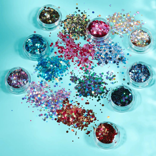 Moon Glitter Mystic Chunky Glitter Chardonnay 3g van Moon Creations koop je bij Partywinkel